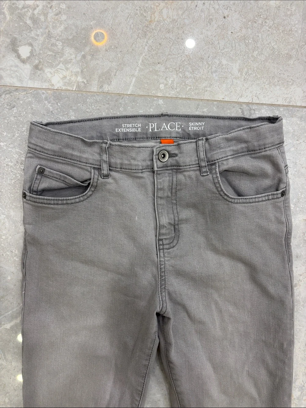 The Children's Place Gray Straight-Leg Kids Jeans